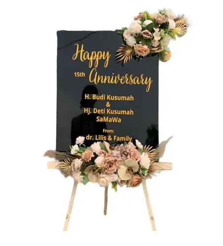 Papan Bunga Akrilik Kenohan